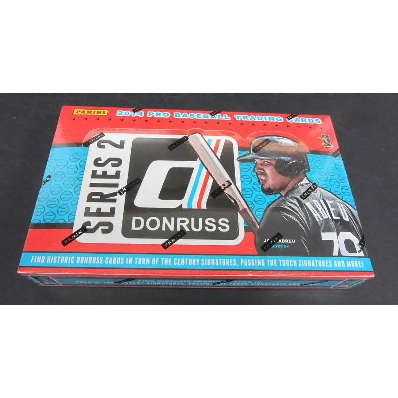 2014 Panini Donruss Series 2 Baseball Box
