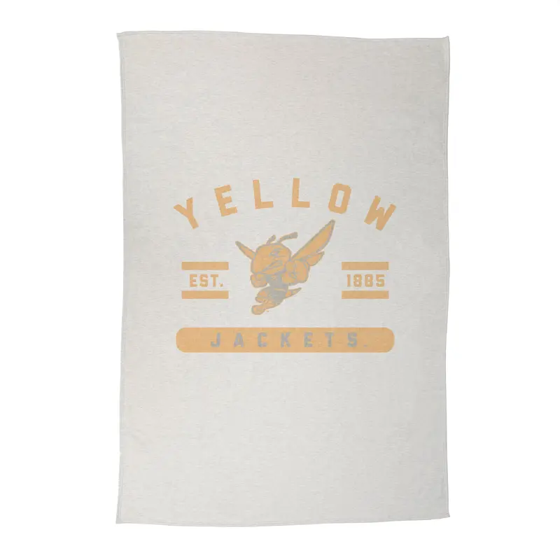 American International College Sublimated Sweatshirt Blanket