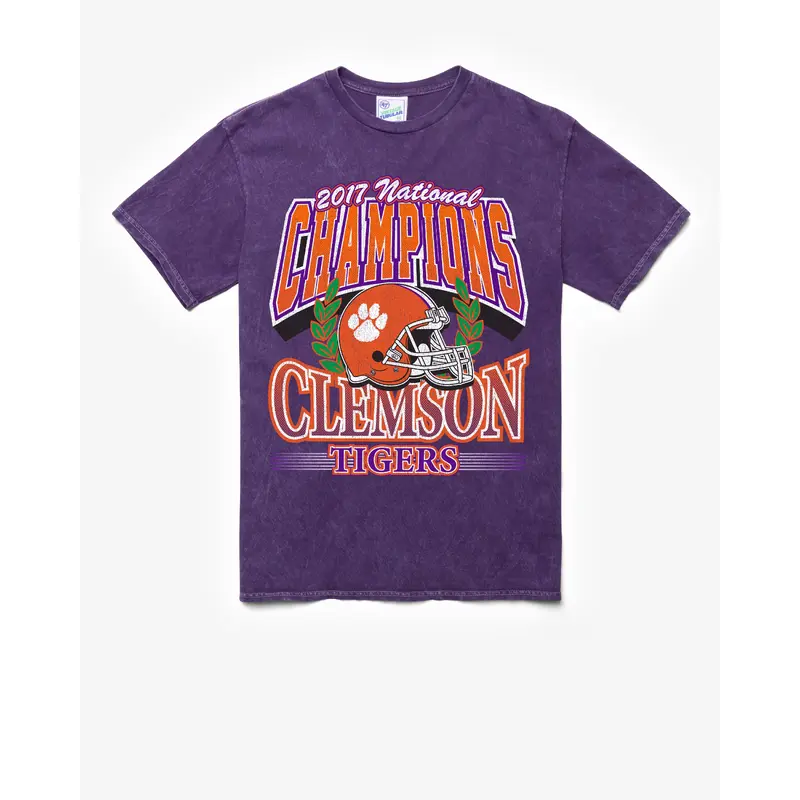 CLEMSON TIGERS H-CHAMPS LOCKER VINTAGE '47 TUBULAR TEE