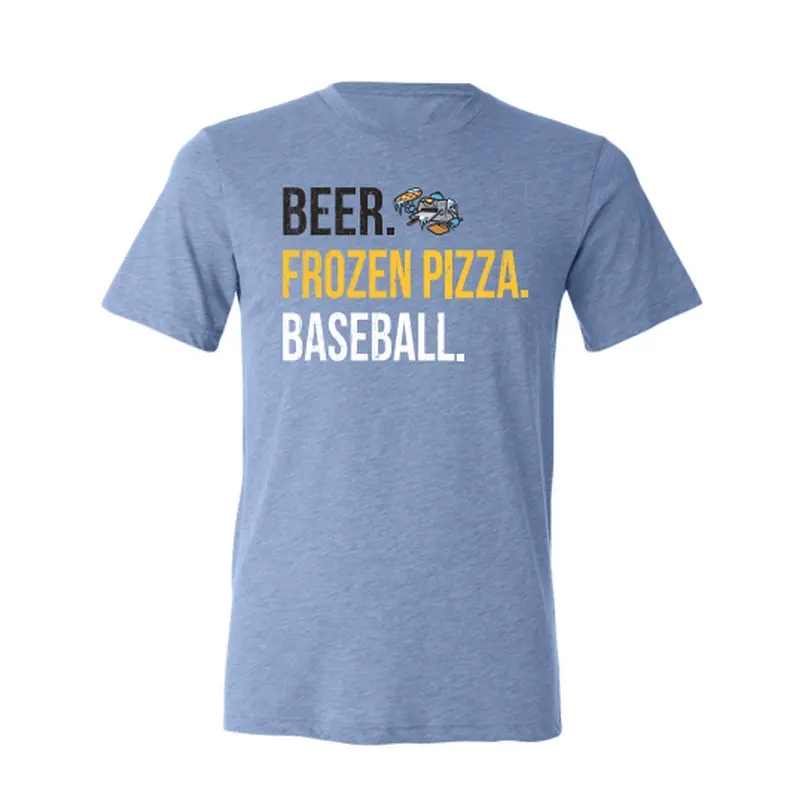 Frozen Pizzas 108 Stitches Beer. Frozen Pizza. Baseball. Tee