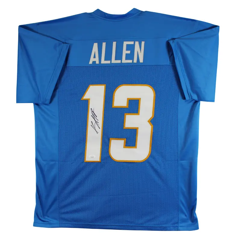Keenan Allen Authentic Signed Powder Blue Pro Style Jersey JSA Wit #WIT194301