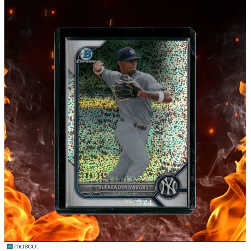 2022 Bowman Chrome Alexander Vargas Prospect Speckle Refractor 188/299 #BCP-140