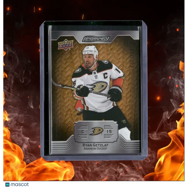 2023-24 Upper Deck Engrained Ryan Getzlaf Oak 102/299 #71