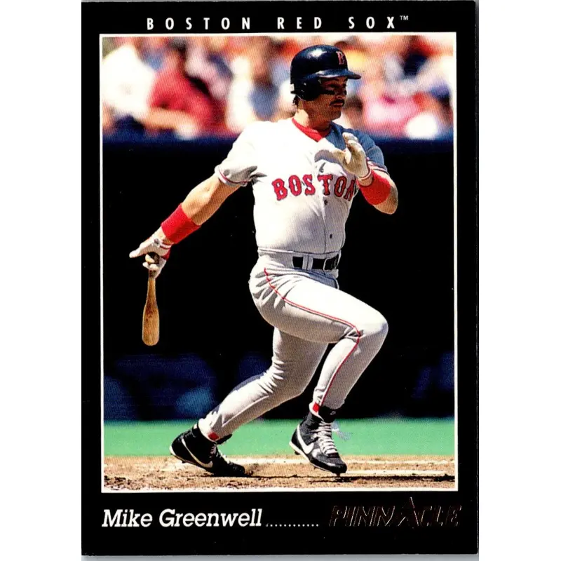 1993 Pinnacle Mike Greenwell #102