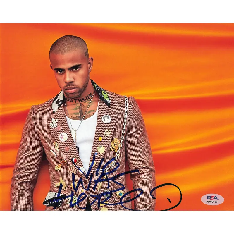 Vic Mensa signed 8x10 photo PSA/DNA Autographed Rapper