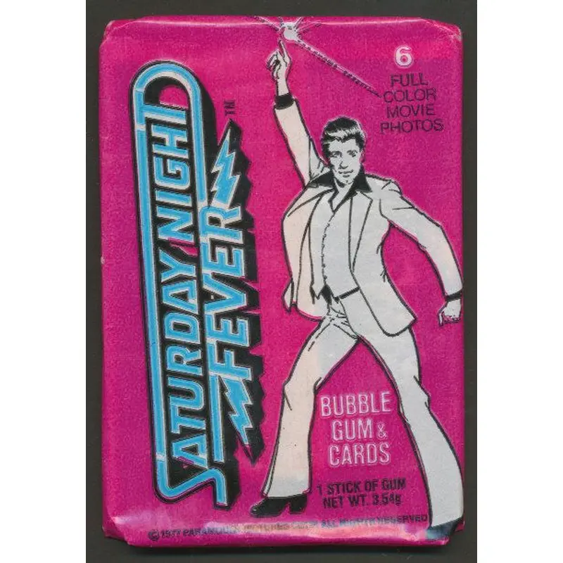 1978 Donruss Saturday Night Fever Unopened Wax Pack
