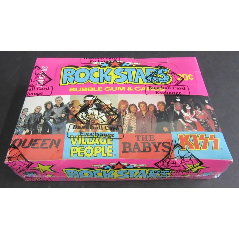 1979 Donruss Rock Stars Unopened Wax Box (BBCE)