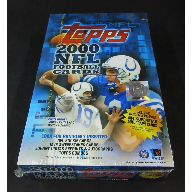 2000 Topps Football Box (Retail) (24/15)