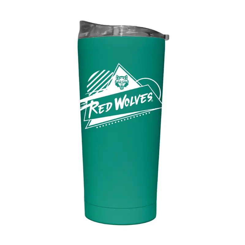 Arkansas State 20oz Optic Rad Soft Touch Tumbler