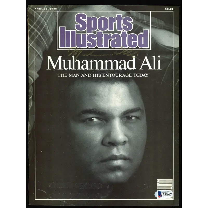 Muhammad Ali 1991 Authentic Signed Sports Illustrated Magazine Cover BAS #A88699