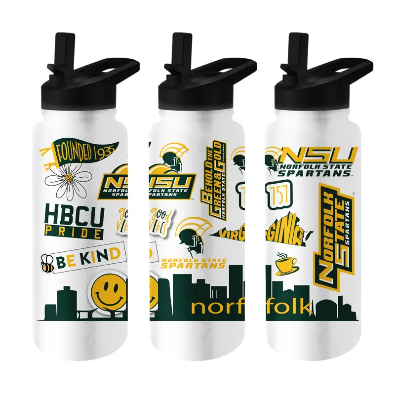 Norfolk State 34oz Native Quencher Bottle