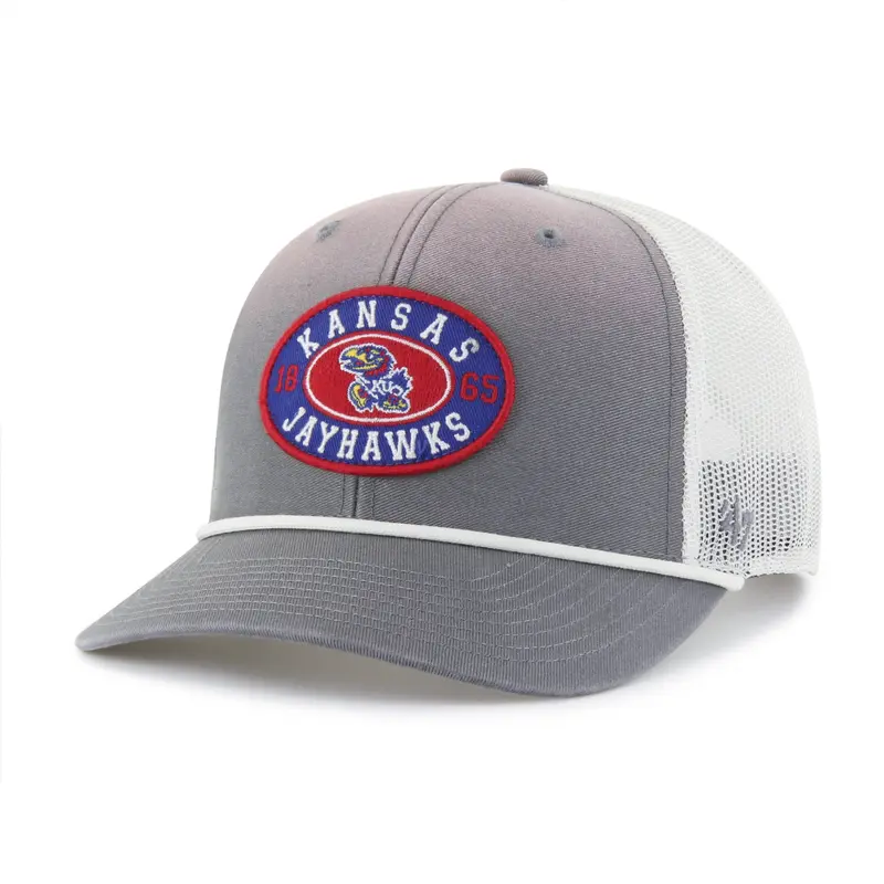KANSAS JAYHAWKS TIDE SWEEP ROPE '47 TRUCKER