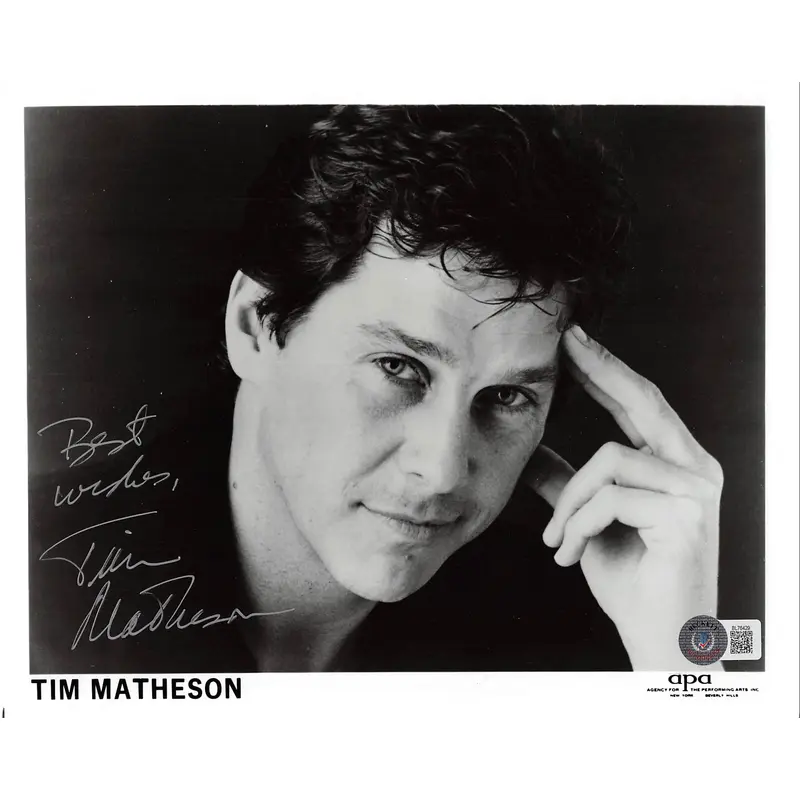 Tim Matheson To Be or Not to Be "Best Wishes" Signed 8x10 Photo BAS #BL76429