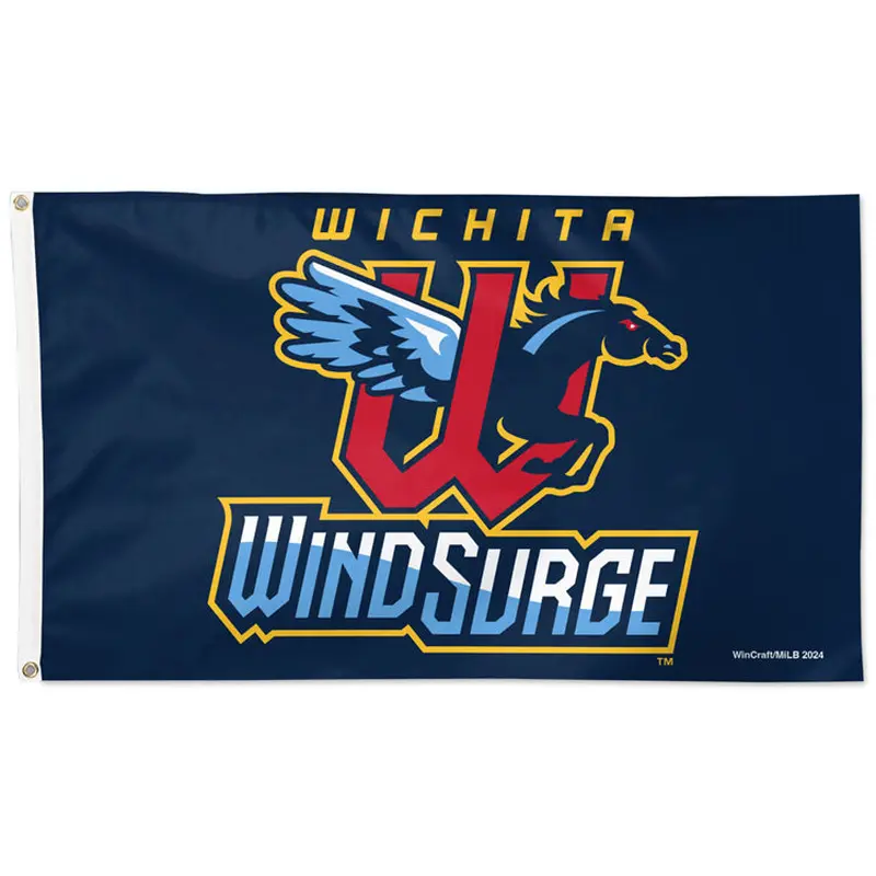 Wichita Wind Surge Official Minor League Baseball 3'x5' Flag - Wincraft