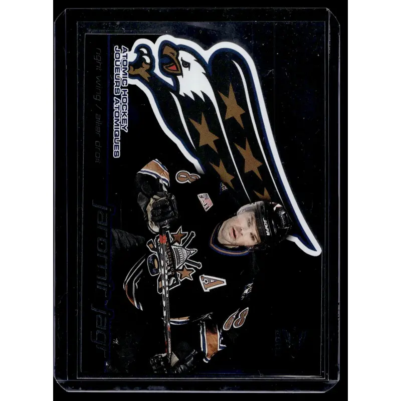 2002-03 Pacific Prism Platinum McDonald's - Atomic - Jaromir Jagr #6