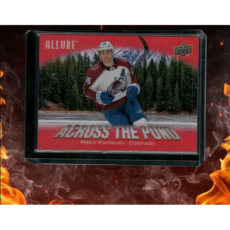 2024-25 Upper Deck Allure Mikko Rantanen Across the Pond Red #ATP-3