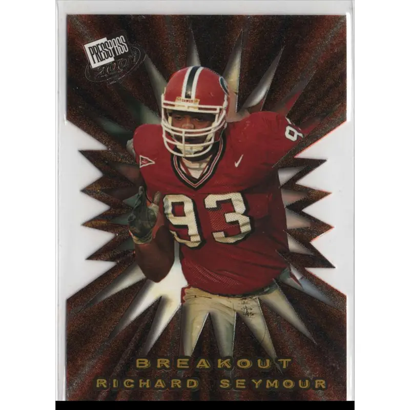 2001 Press Pass Breakout Richard Seymour #B33