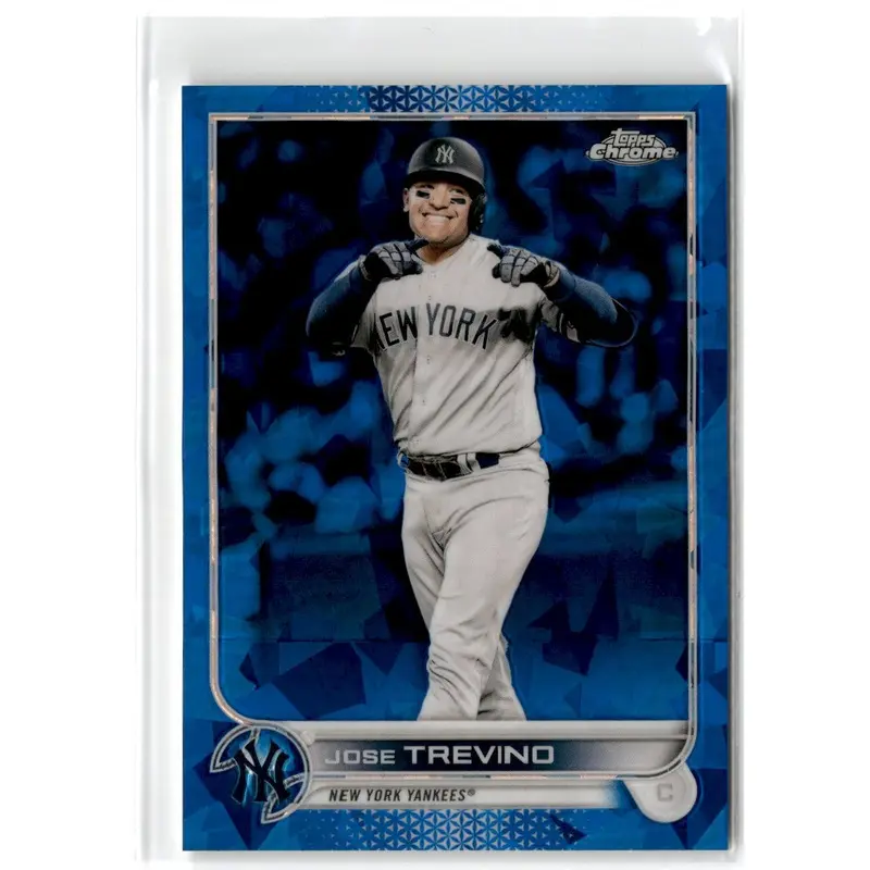 2022 Topps Chrome Update Sapphire Edition Jose Trevino #US10