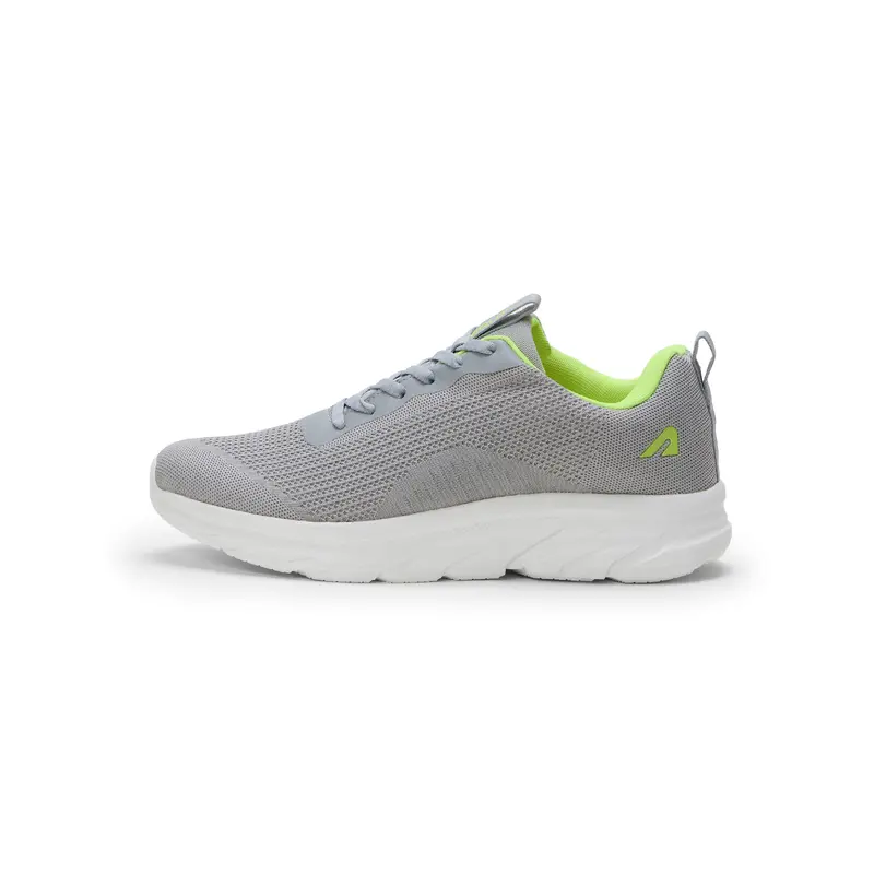 Walking Shoes Driftr Grey Neon Boldfit | Kibi Sports