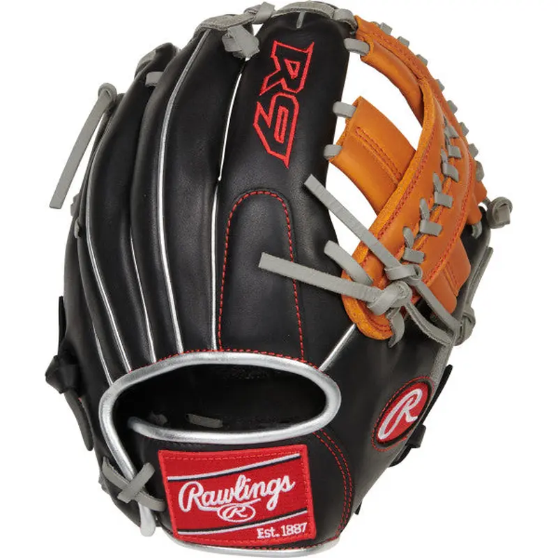 2024 Rawlings R9 Pro Taper 11" Utility Youth Baseball Glove R9110U-19BT