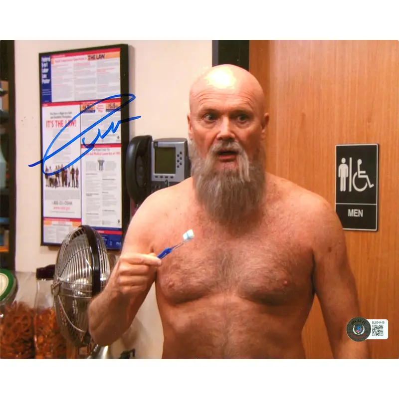 Creed Bratton The Office Authentic Signed 8x10 Horizontal Photo BAS #BJ054449