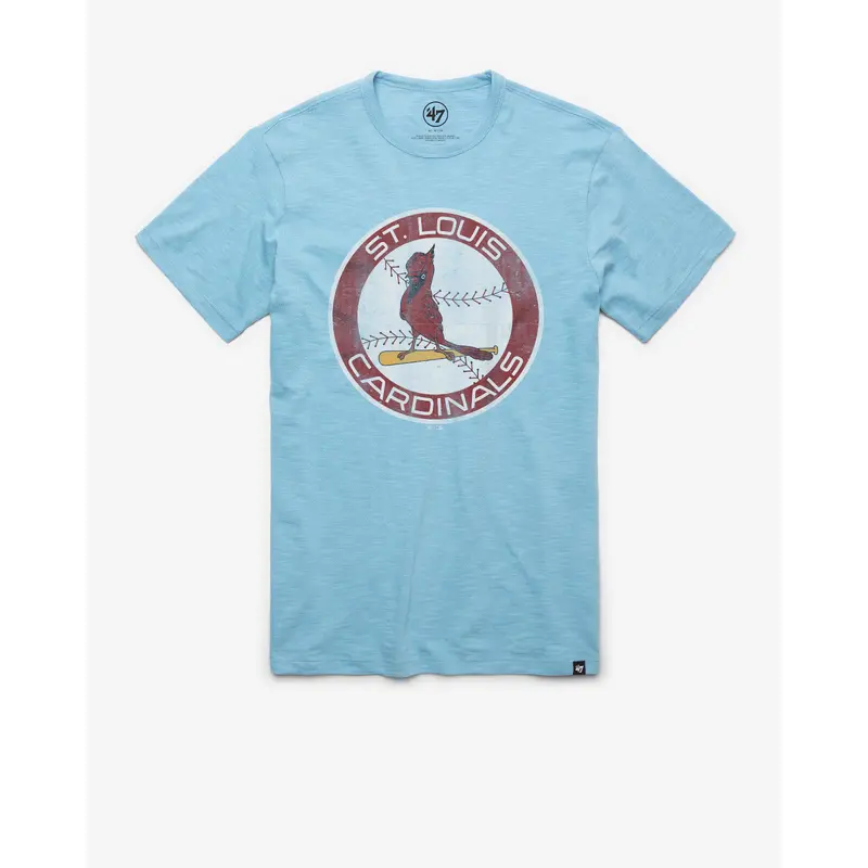 ST. LOUIS CARDINALS COOPERSTOWN GRIT '47 SCRUM TEE