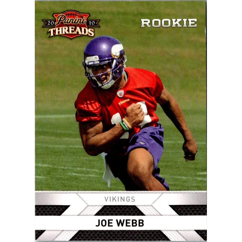 2010 Panini Threads Joe Webb #246 Rookie