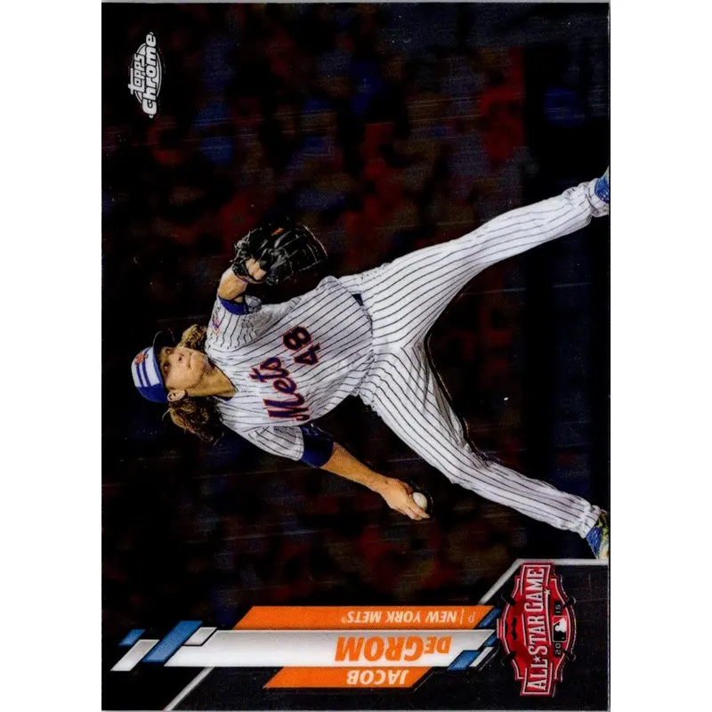 2020 Topps Chrome Update Jacob deGrom #U-81