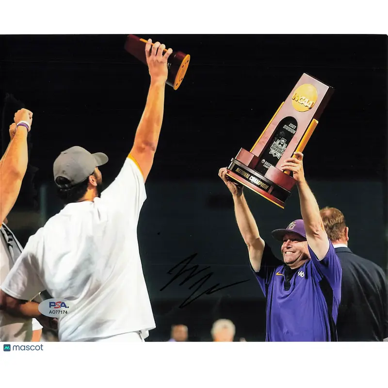 Jay Johnson Signed photo PSA LSU Tigers