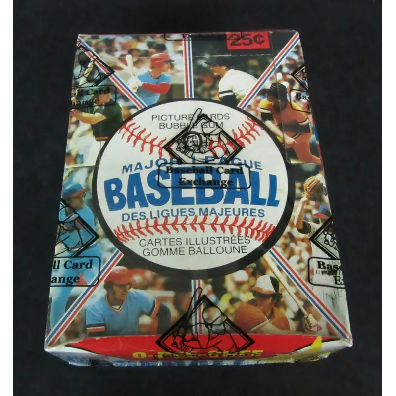 1981 OPC O-Pee-Chee Baseball Unopened Wax Box (Authenticate)
