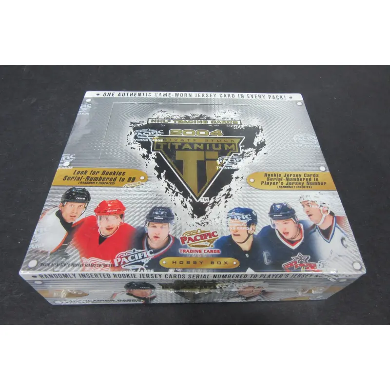2003/04 Pacific Private Stock Titanium Hockey Box (Hobby)