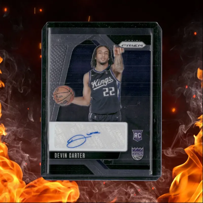 2024-25 Panini Prizm Devin Carter Signatures Rookie Auto #RSI-DCK
