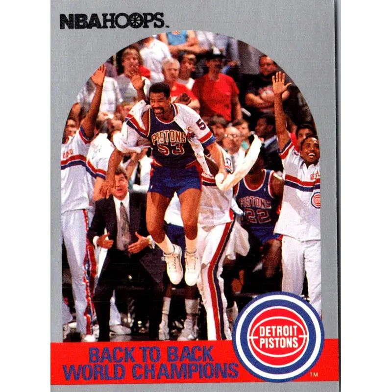 1990 Hoops Back To Back World Champions #342