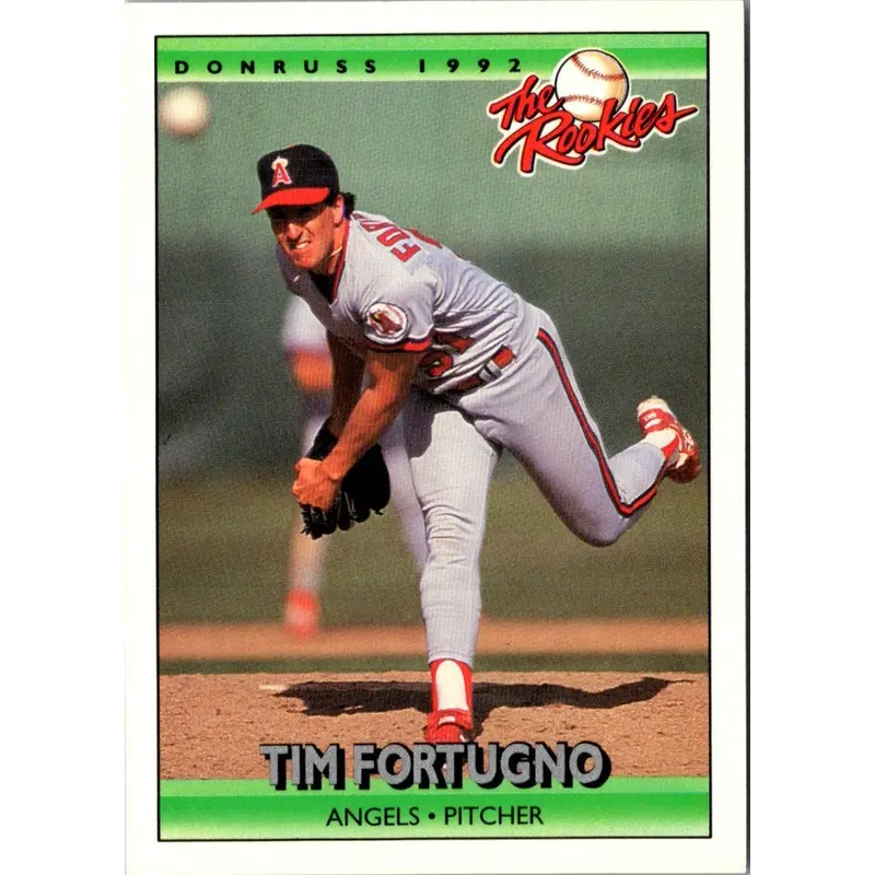 1992 Donruss The Rookies Tim Fortugno #38 Rookie
