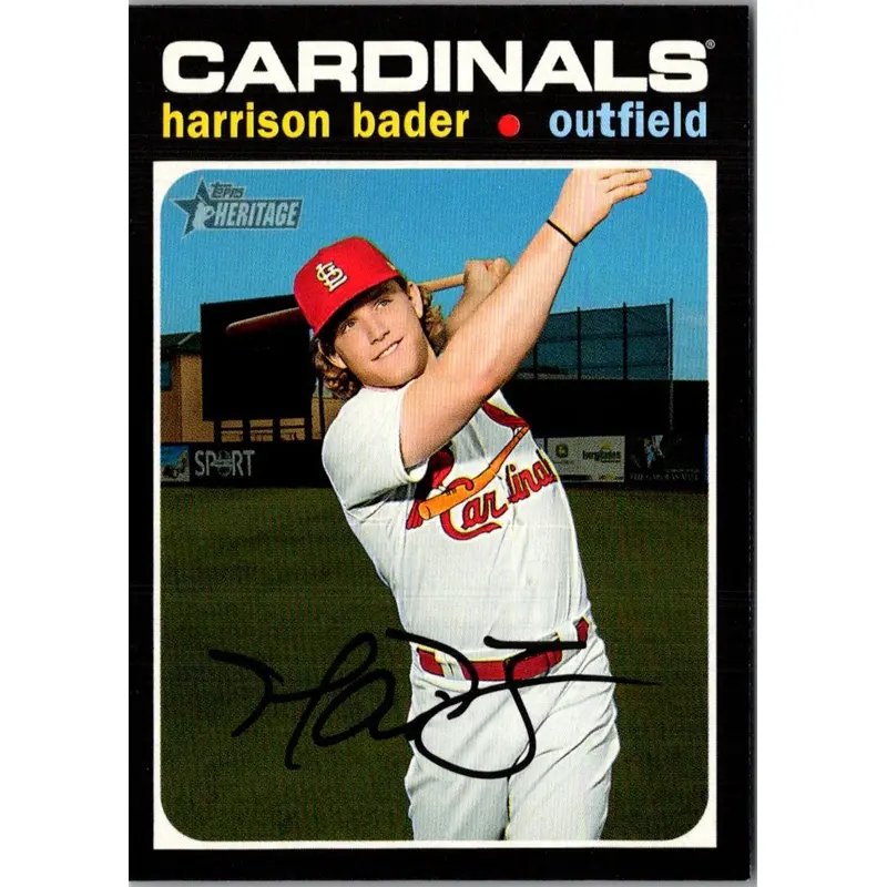 2020 Topps Gypsy Queen Green Harrison Bader #53