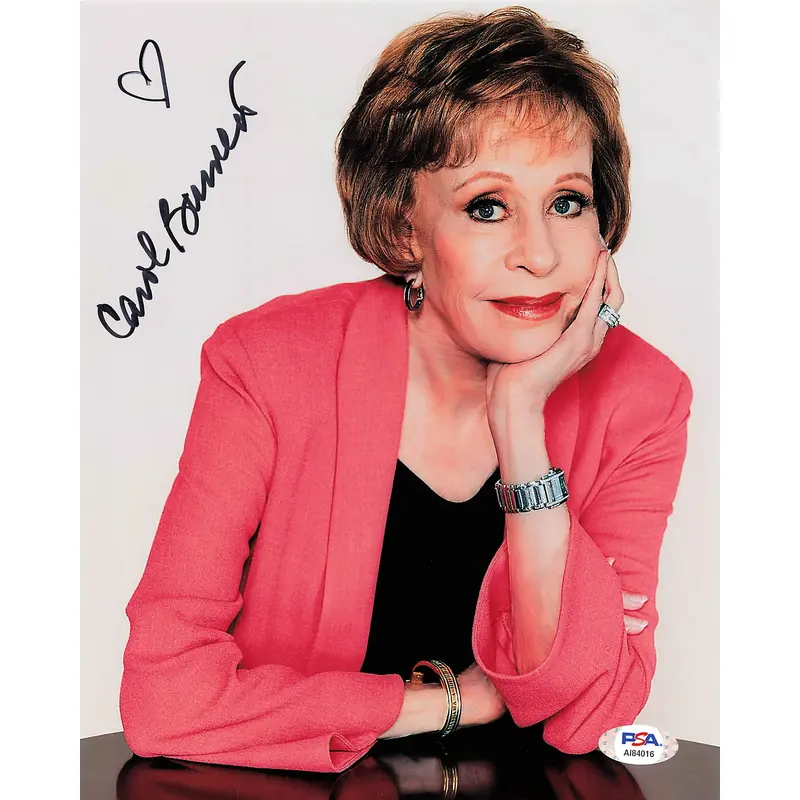 Carol Burnett signed 8x10 photo PSA/DNA Autographed