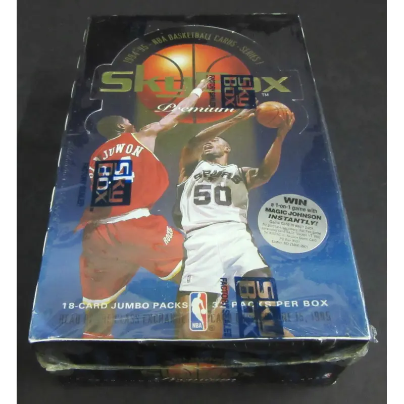 1994/95 Skybox Basketball Series 1 Jumbo Box (32/18)