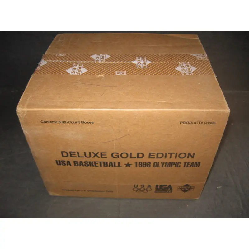 1996/97 Upper Deck USA Basketball Gold Edition Case (8 Box)
