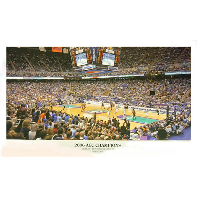 Duke vs. Boston College 2006 ACC Championship Game Panoramic Poster - SG Posters