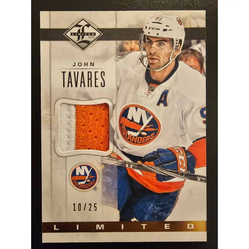 2012-13 Limited - Materials Prime - John Tavares #LJTA /25