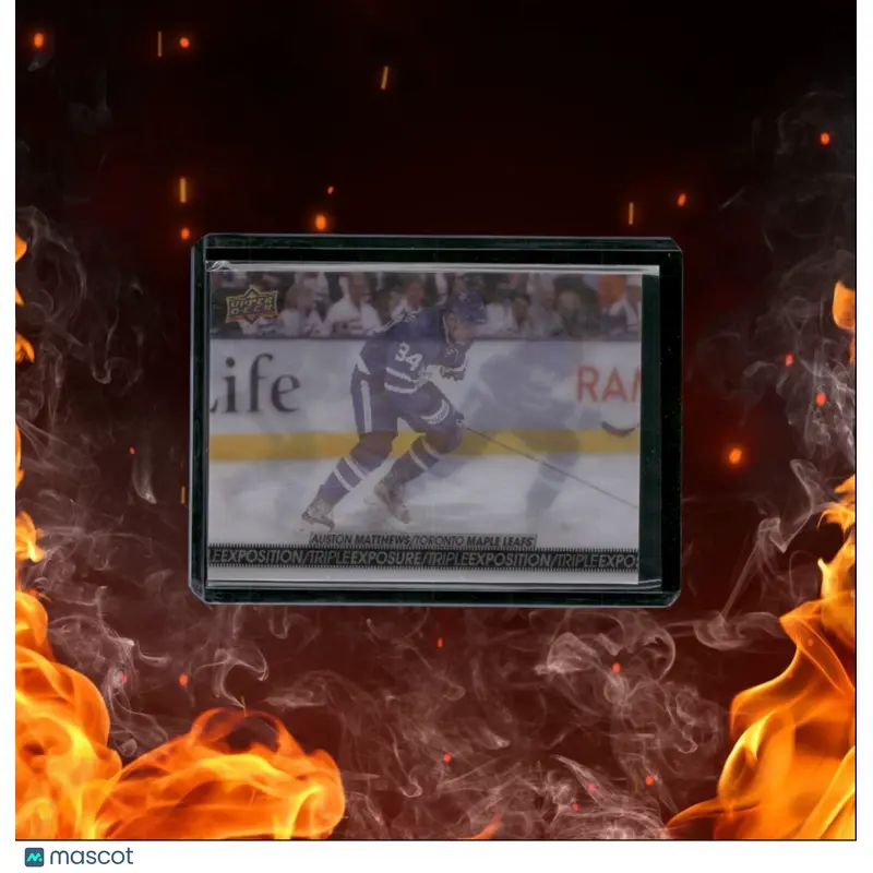 2018-19 Upper Deck Tim Hortons Auston Matthews Triple Exposure Exposition #TE-5