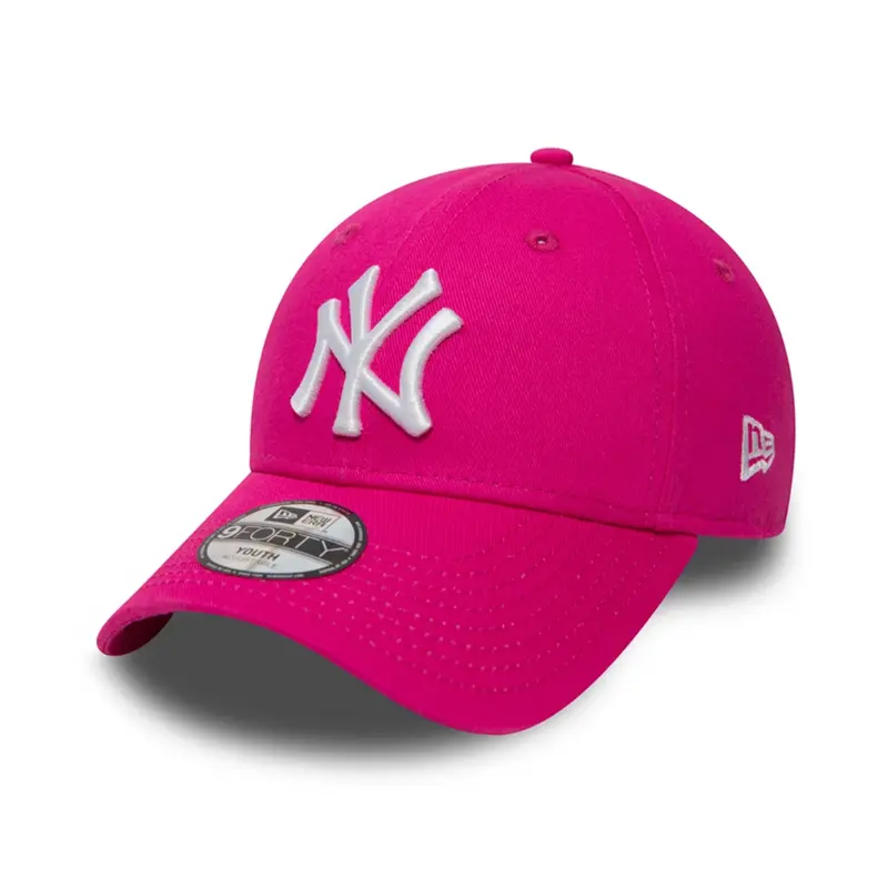 New York Yankees Essential KIDS 9Forty - Pink/White