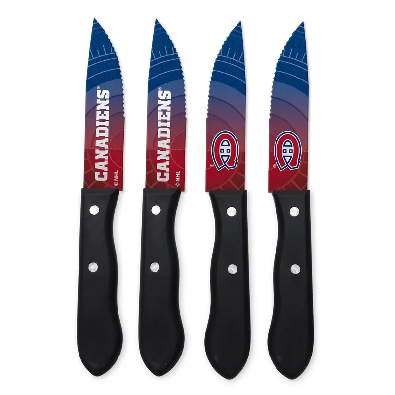 NHL Montreal Canadiens 4-pc Steak Knives