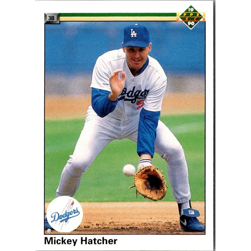 1990 Upper Deck Mickey Hatcher #283