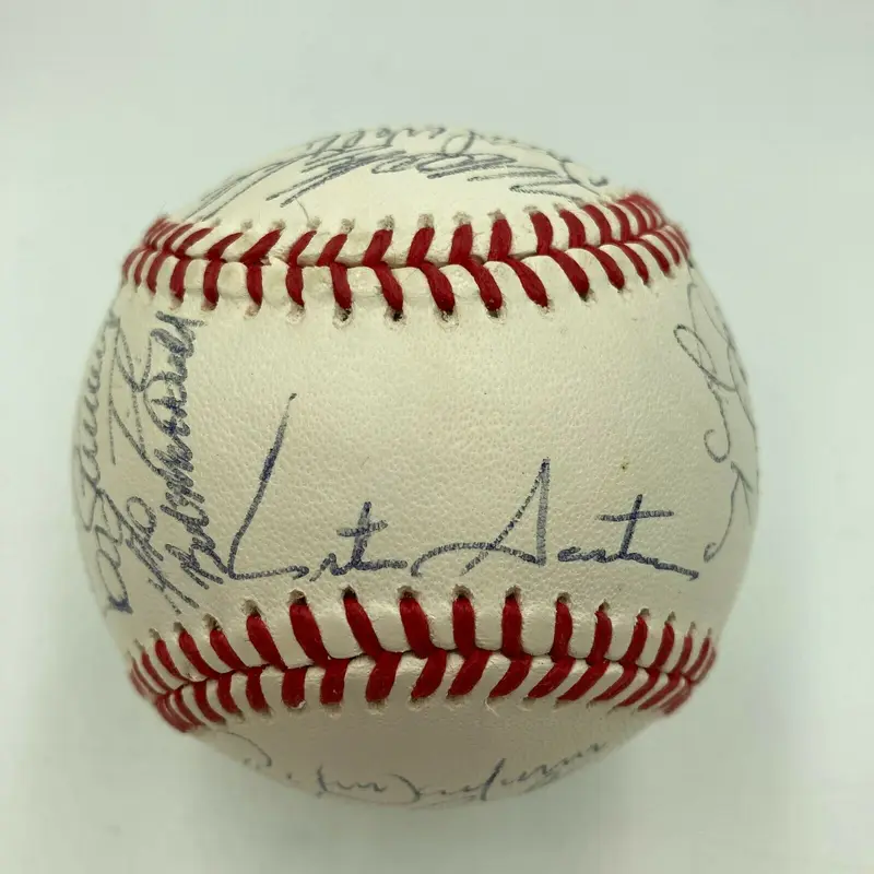 1992 Toronto Blue Jays World Series Champs Team Signed Baseball JSA COA