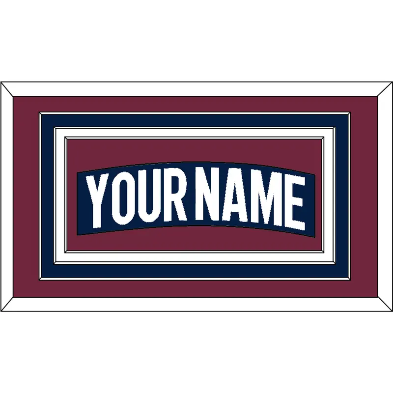 Colorado Nameplate - Alternate Navy - Triple Mat 1