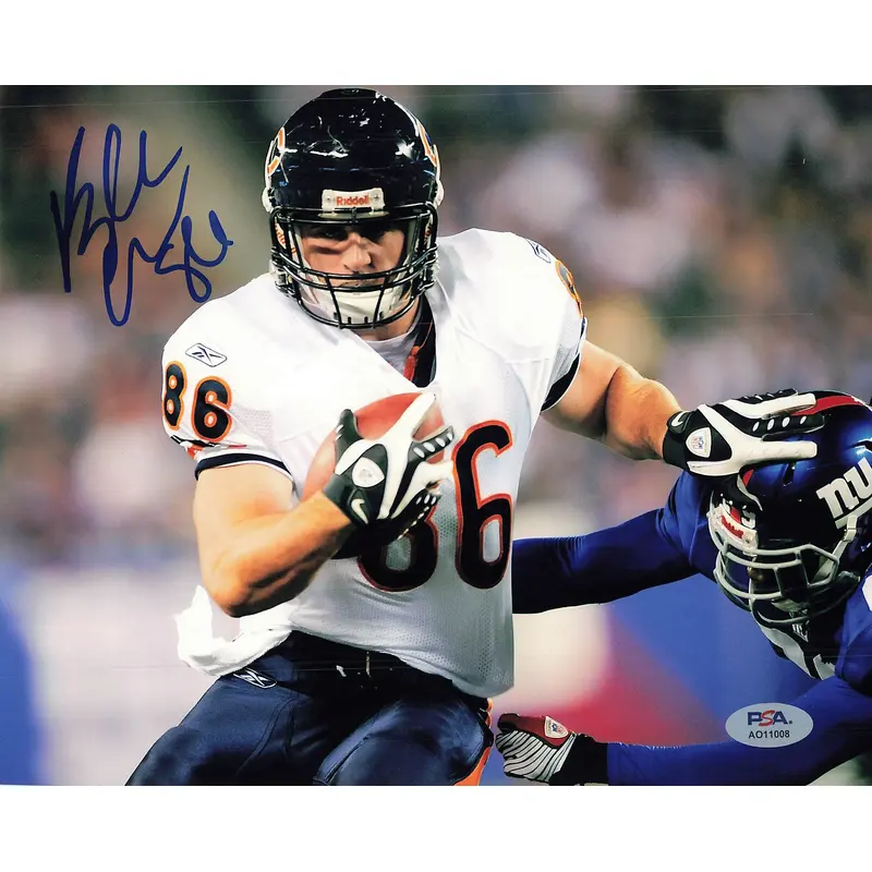 KYLE ADAMS Signed 8x10 photo PSA/DNA Chicago Bears Autographed