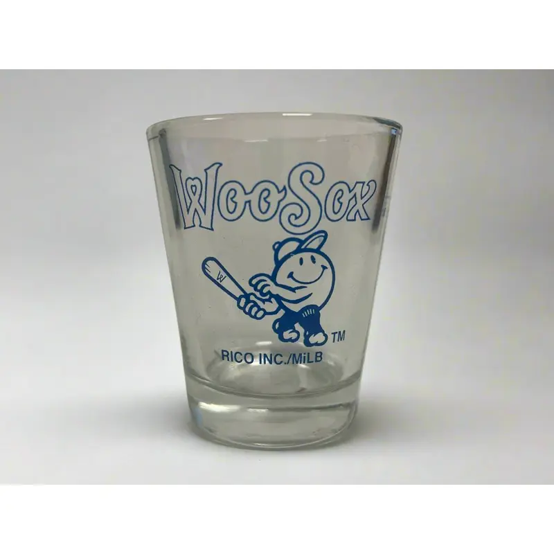 Worcester Red Sox Primary Shot Glass