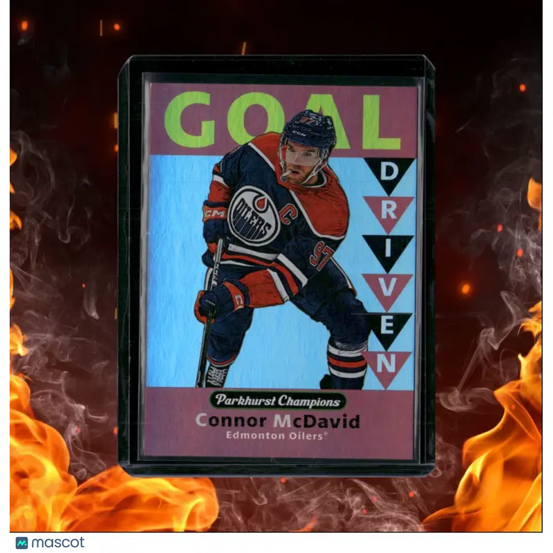 2023-24 Parkhurst Champions Connor McDavid Goal Driven #GD-35