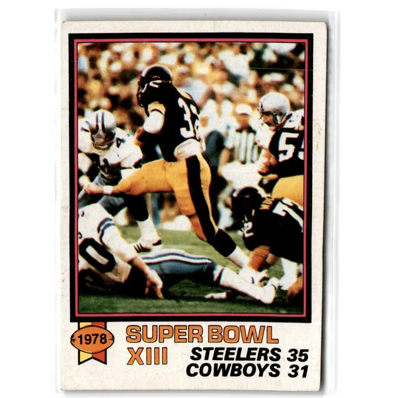 1979 Topps Super Bowl X #168